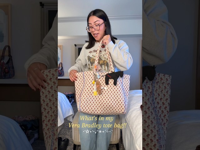 Vídeo relacionado con Vera Bradley - Bolso pequeño original de algodón prémium para mujer, Marrakesh, Talla única
