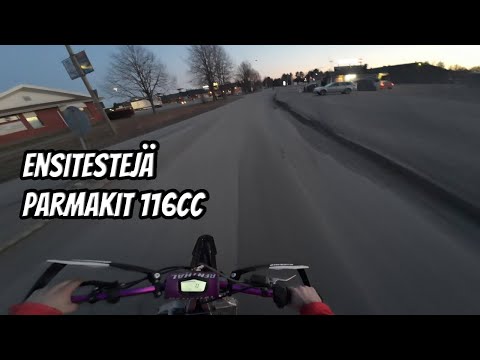 Aprilia Sx 116cc Parmakit Ensitestit [ Jonnet huutistelee ketjujen lähdöstä ]