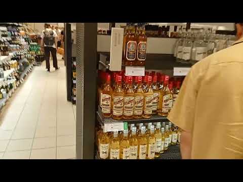 Alcohol store in Sweden. Systembolaget