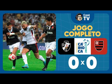 AO VIVO E COM IMAGENS: VASCO X FLAMENGO | 6ª RODADA | CARIOCÃO 2024