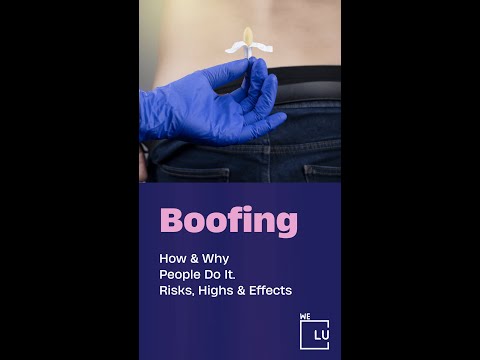 Boofing: How & Why People Do It. Risks, Highs & Effects