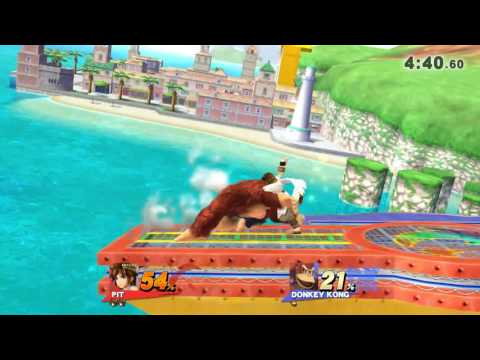 Super Smash Bros Wii U Online Battle Pit vs. Donkey Kong