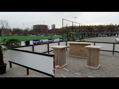 VV Meeuwenplaat heeft nieuw buitenterras / Hoogvliet 2016