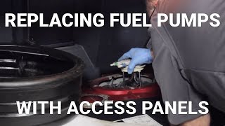 How to Replace a Fuel Pump with an Access Panel