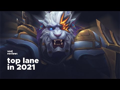 The Sad Life Of A TOP Laner In 2021 | VOD Review
