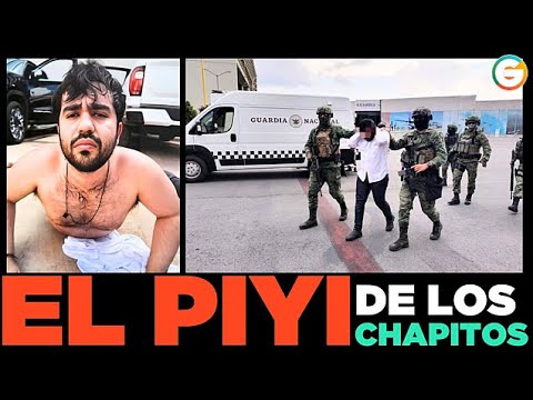 Así detuvieron a “El Piyi” de Los Chapitos  #Sinaloa