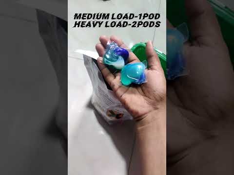 How to use Ariel Matic 4 in 1 pods