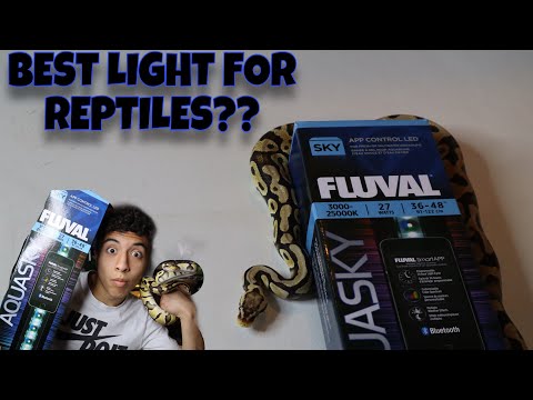 Unboxing the BEST light for reptiles!! (Fluval Aquasky)