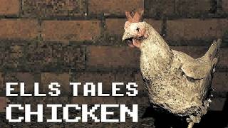 パズルの迷路を進んで鶏の命を救うゲーム【Ells Tales: Chicken】