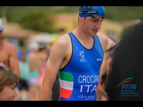 World Triathlon Cup Arzachena 2022, Steinhauser e Crociani nel pre race.
