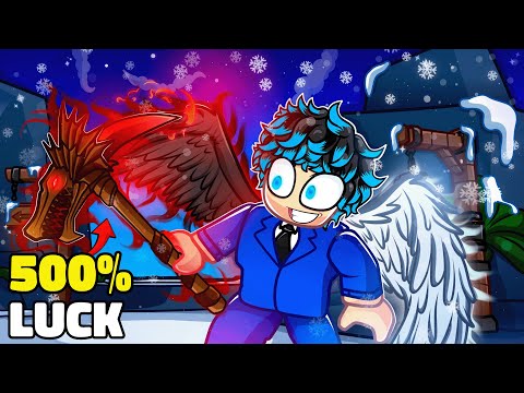 I Unlocked NEW Dragon Head Pickaxe on The Forge!