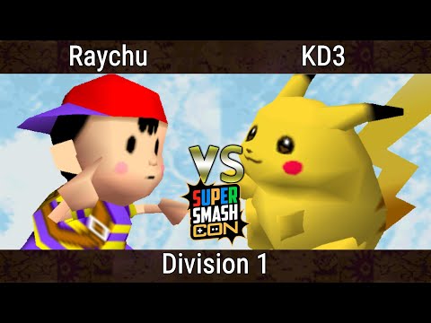 SSC 2023 - Raychu (Ness) Vs. KD3 (Pikachu) Smash Bros - SSB64