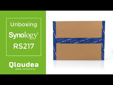 Unboxing Synology RS217 - NAS 2 Bahías