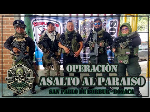 Operaciòn Asalto al Paraiso - Paintball Misim en Boyacà