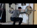 315 Squat - Bum Knee Fixing