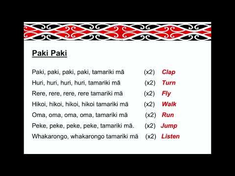 Paki paki Tamariki mā