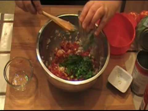 How to Make a Quick Salsa with Canned Tomatoes | The Frugal Chef