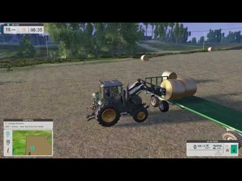 Farm Expert 2017 Hard Terrain map ep.6 'oh dem bales'