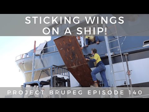 Sticking wings on a ship! - Project Brupeg Ep. 140