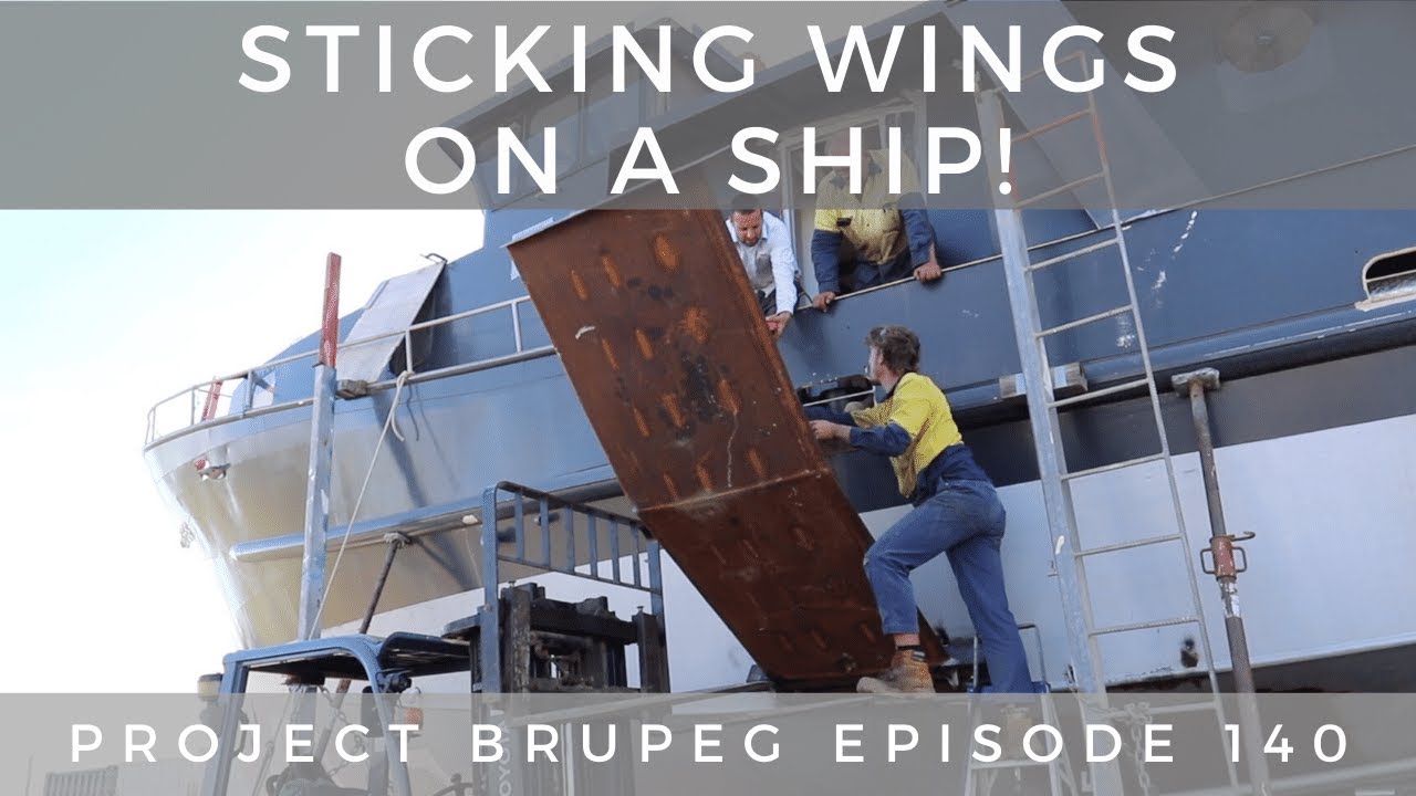 Sticking wings on a ship! - Project Brupeg Ep. 140
