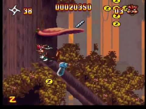zero the kamikaze squirrel super nintendo