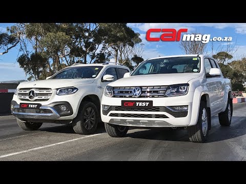 DRAG RACE: Volkswagen Amarok 3,0 V6 4Motion TDI vs Mercedes-Benz X350d 4Matic