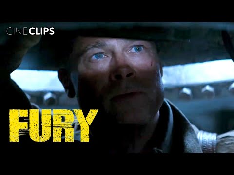 Fury | The Perfect Ambush (ft. Brad Pitt) | CineClips