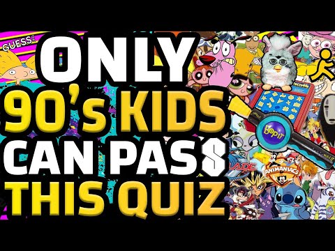 90s Nostalgia Trivia! How many things can you remember from the 90s?