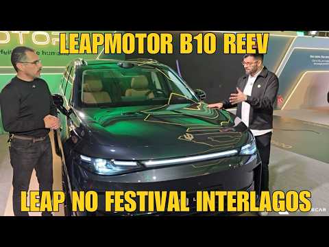 Leapmotor B10 REEV (Híbrido) - Novidades da Leap no Festival Interlagos