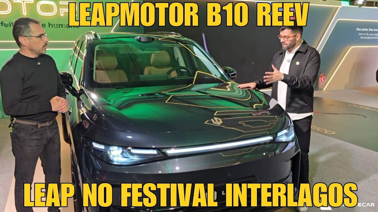 Leapmotor B10 REEV (Híbrido) - Novidades da Leap no Festival Interlagos