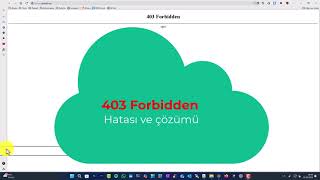 Nginx Sunucuda 403 Forbidden Hatası ve Çözümü | CloudPanel ile Anlatım