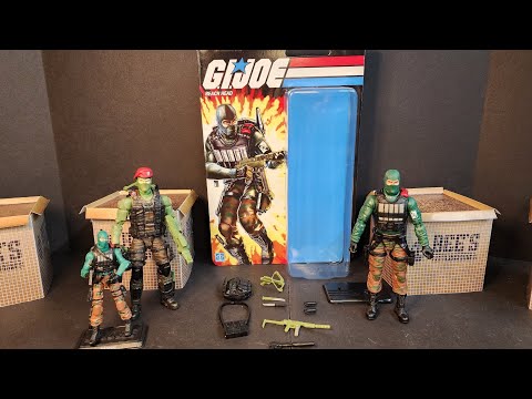 GIJoe Classified Series Retro Cardback Beach Head