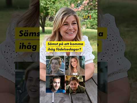 Vem av dina barn är…? Med Pernilla Wahlgren #aftonbladet #nyheter