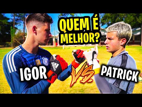 VENCEU O MELHOR GOLEIRO DO YOUTUBE? (PATRICK vs IGOR)