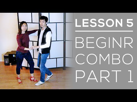 SALSA ON2 - Partnerwork Basics Lesson 5 - Beginner Combo PT1