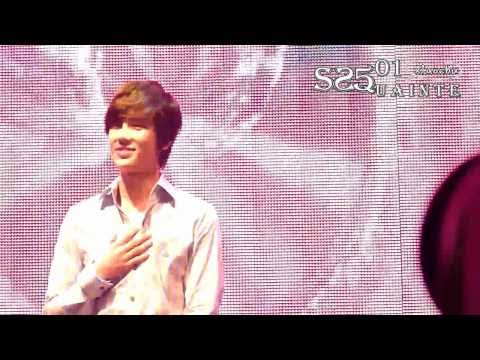 110320 Park JungMin Singapore Fan Party - 01 하면은 안돼