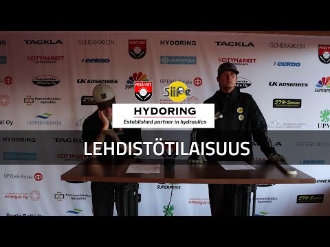 Lehdistötilaisuus: Pesä Ysit - Siilinjärven Pesis 01.09.2021