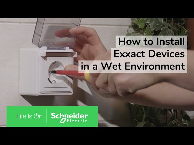 schneider electric Exxact uttag 2s/16a/ip21 u ram diag vit
