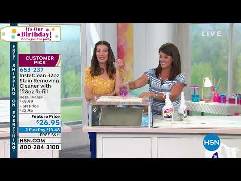 InstaClean 32 fl. oz. Stain Removing Cleaner with 128 fl...