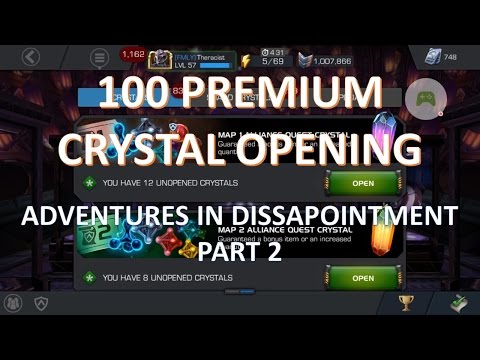 100 Premium Hero Crystal Opening