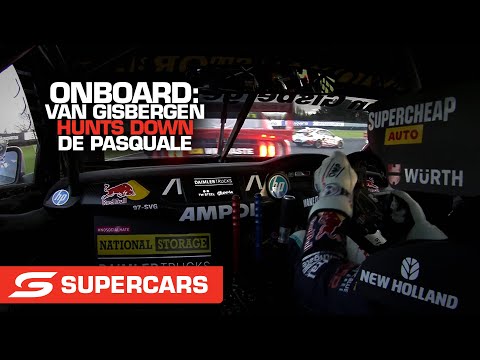 ONBOARD: SVG hunts down De Pasquale - ITM Auckland SuperSprint | Supercars 2022