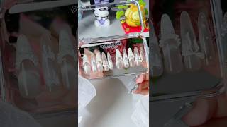 Asmr packing with me for Nichole~💕 #nails #fypyoutube #artisanail #packingorders #pressonnails
