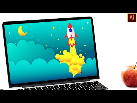 Flat Vector Character illustration Adobe illustrator Character Design process Hindi