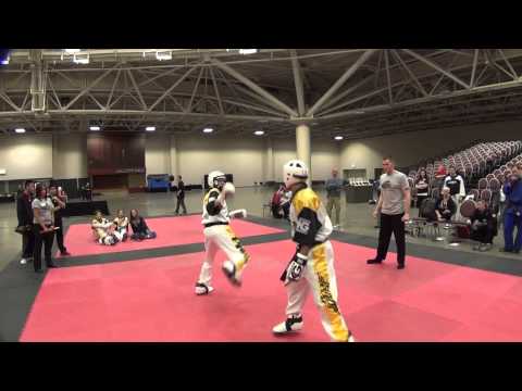 Karate Cup 2015 - Ian Holper vs Zack Koppa - he Edge Martial Arts - Stillwater, MN