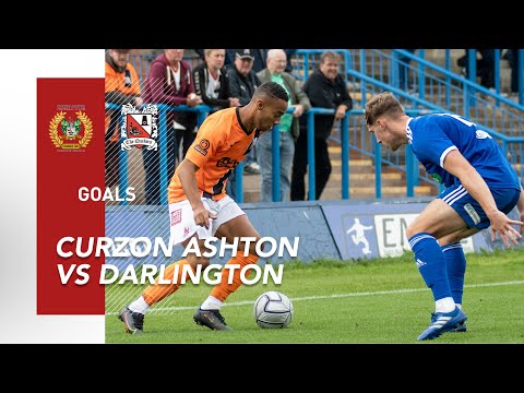 Goals: Curzon Ashton v Darlington Goals