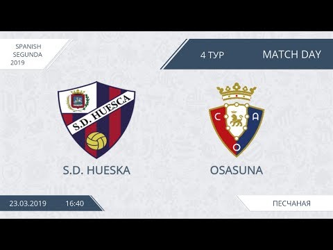 AFL19. Spain. Segunda. Day 4. S.D. Hueska-Osasuna