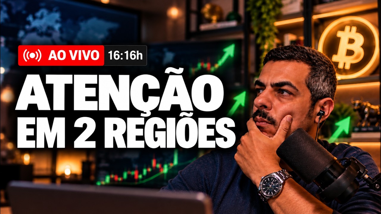 🔥 Bitcoin AO VIVO - Atenção em 2 Regiões AGORA -  Campeonato BYBIT - Ledger