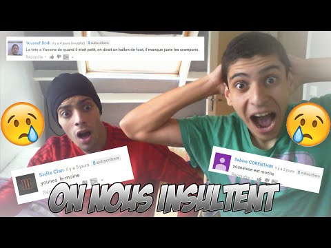 NOS ABONNÉS NOUS INSULTENT EN COMMENTAIRES !!