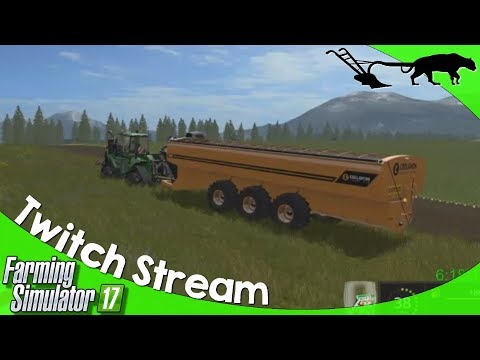 Twitch Livestream: Farming Simulator 17 PC CHERRY HILLS Multiplayer17 07/07/2017 P1