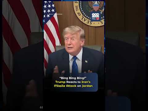 Trump Reacts to Iran’s Missile Attack on US Forces in Jordan